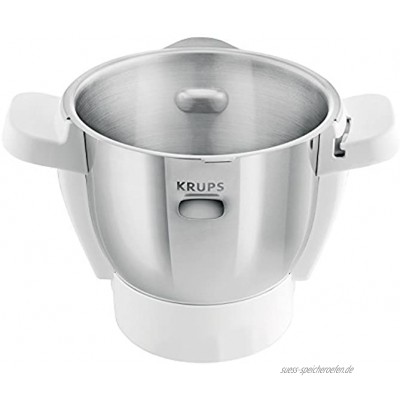 Krups XF553D Ersatzschüssel für Prep und Cook produziert ab 01.01.2018 und i Prep und Cook Gourmet edelstahl weiß