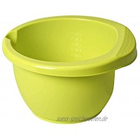 Rotho Onda Rührschüssel 4l Kunststoff PP BPA-frei grün 4l 28,5 x 28,0 x 16,5 cm