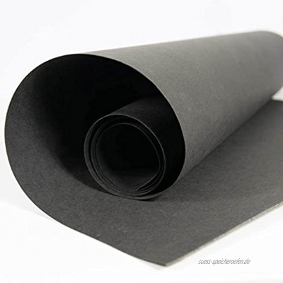 SnapPap schwarz Papier in Lederoptik Kreativpapier Waschbares Papier