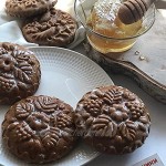 JINGLING Holz-Mooncake-Form handgefertigte Keks-Gebäck-Form-Presse-Festival-Form für Keks-Mooncake-Plätzchen-Kürbis-Kuchen-Grün-Bohnen-Kuchen