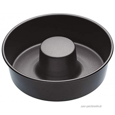 masterclass Antihaft-Savarin Kuchenform Ring-Back Form Stahl Grau 20 x 20 x 5.5 cm