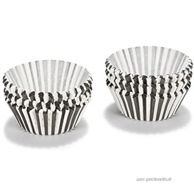 Patisse 1734 Papier-Cup-Cake-Förmchen schwarz weiß 200 Stück