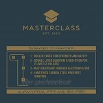 MasterClass KCMCHB3 Großes Antihaft-Backblech Carbon Grau 39 x 27 cm