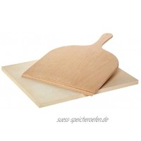AEG Pizzastein-Set Holz