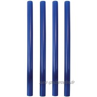 PME Blaue Kunststoff-Hohlsäulen 317 mm Sortiment 2 x 2 x 31 cm 4-Einheiten